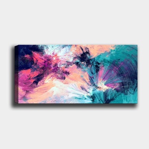 Tablou Rainbow Canvas 5 Multicolor 50x120 cm - Img 2