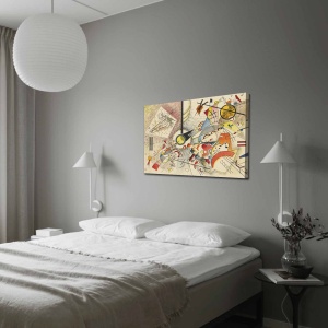 Tablou Stellaria Sunset Multicolor 70x100x3 cm - Img 2