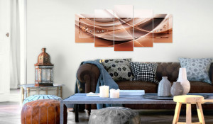 Tablou - Stream of Blaze 200x100 cm - Img 2