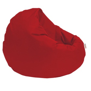 Taburet puf beanbag de gradina Iyzi Rosu - Img 2
