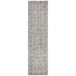 Traversa Rhett Circular Knit Gri 80x300 cm, Flair Rugs - Img 2
