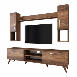Ansamblu Comoda TV M27 Walnut - Img 9