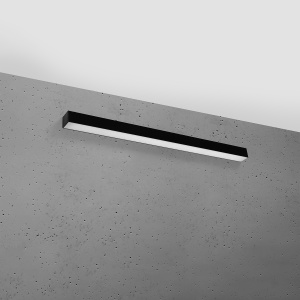 Aplica LED Pinne Negru 3000K 90x6x6 cm - Img 2