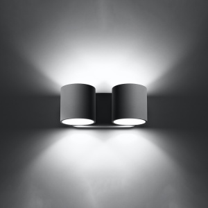 Aplica Orbis Gri 26x12x10 cm - Img 3