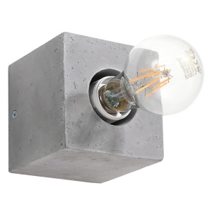 Aplica perete Ariz din beton Gri 10x10x10 cm