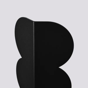 Aplica perete Biscuit Negru 16.3x5.8x33.6 cm - Img 5