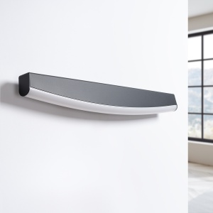 Aplica perete LED Jorun Negru 4000K 60x5.5x7 cm - Img 3