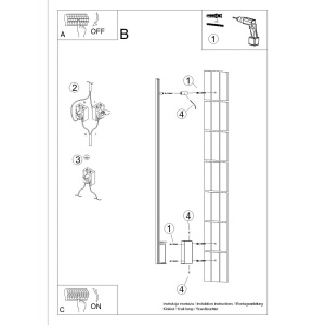 Aplica perete LED Lagom 150 Auriu 3000K 4x7x151 cm - Img 11