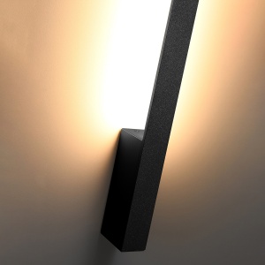 Aplica perete LED Lahti Negru 3000K 4x6.5x50 cm - Img 5