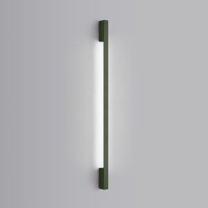 Aplica perete LED Sappo 120 Olive 4000K 4x6.5x120 cm - Img 3