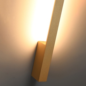 Aplica perete LED Sappo Auriu 3000K 4x6.5x150 cm - Img 5