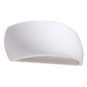 Aplica Pontius din ceramica Alb 32x9x14 cm