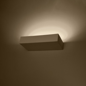 Aplica Taugan din ceramica Alb 31x15.5x6.5 cm - Img 3