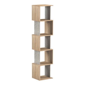 Biblioteca, Cubik, Pako, Gri 35x30x161 cm - Img 2