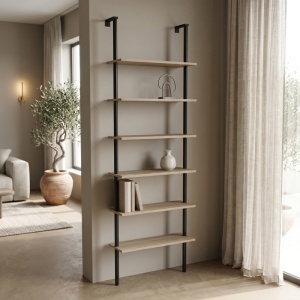 Biblioteca, Dimmo, Pako, Sonoma 60x20x180 cm