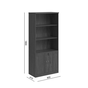 Biblioteca Fesialo, Nuc, 80x40x180 cm - Img 8