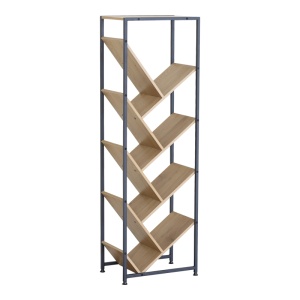 Biblioteca, Orunta, Negru, 26.5x40x125 cm - Img 2