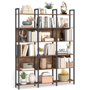 Biblioteca Vasagle Maro 128x24x187.1 cm - Img 2