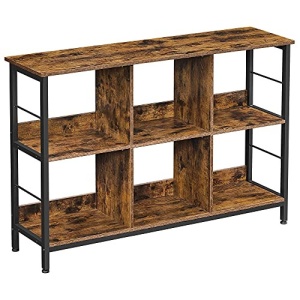 Biblioteca, Vasagle, Negru , 120x33x80 cm - Img 2
