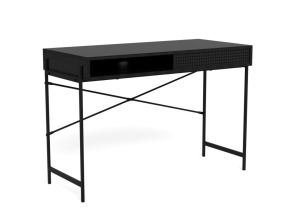 Birou Angus, Negru, 75x110x50 cm - Img 2