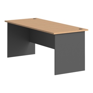 Birou Fesialo, Antracit, 180x75x75 cm - Img 4