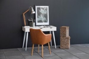 Birou Neptun V2, Alb, 77.1x110x50 cm