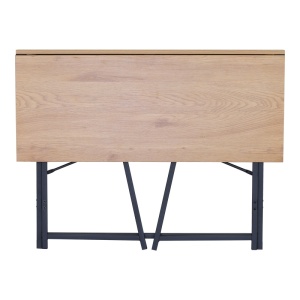 Birou pliabil, Siklo, Negru, 46x100x75.5 cm - Img 4