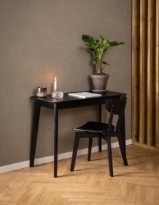 Birou Roxby, Negru, 75x100x50 cm