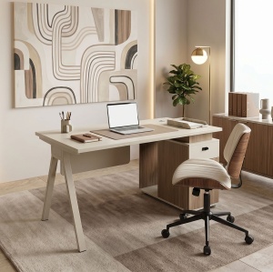 Birou Spark, Bej, 120x60x75 cm