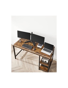 Birou, Vasagle, Maro Rustic, LWD55X, 140 x 60 x 75 cm - Img 7
