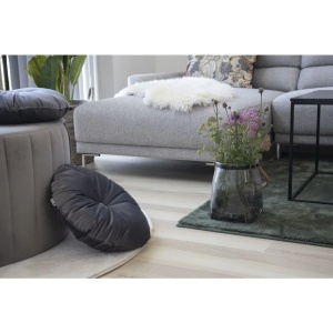 Blana decorativa de miel, Alb, 85x50x5 cm - Img 2