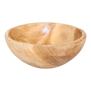 Bol decorativ Dero, Natural, 30x30x10 cm