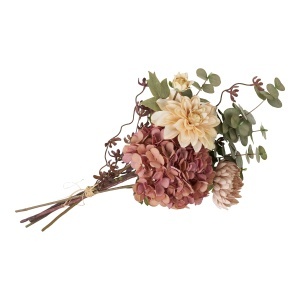 Buchet flori artificiale Bouquet, Multicolor, 30x25x68 cm - Img 5