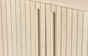 Bufet META, Bej, 45x76x140 cm - Img 3