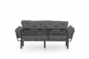 Canapea 3 locuri extensibila Nitta Gri - Img 12