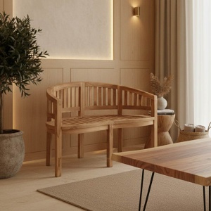 Canapea cu 2 locuri Coren Pako World Natural 130x61x87 cm
