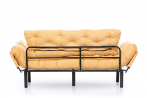 Canapea Extensibila, 3 Locuri Nitta Triple Mustard - Img 2