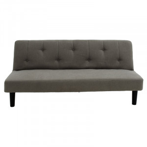 Canapea extensibila Breathe material textil antracit 167x77x73 cm - Img 3