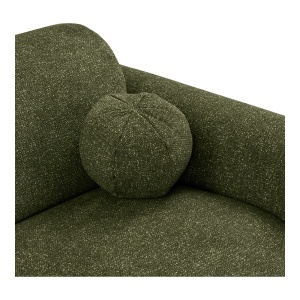 Canapea lounge stanga Clyde, Verde masliniu, 109x177x300x75 cm - Img 2