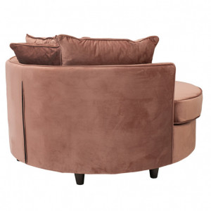 Canapea Round Rozaliu 123x120x85 cm - Img 5