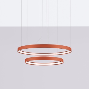 Candelabru LED Rio 2 Rosu 4000K 78x78x150 cm - Img 2