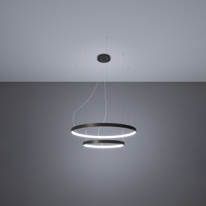 Candelabru LED Rio 55x78 Negru 4000K 78x78x150 cm - Img 3