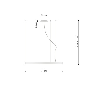 Candelabru LED Rio 78 Olive 3000K 78x78x150 cm - Img 8