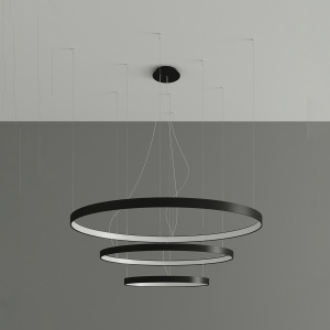 Candelabru LED Rio Negru 4000K 110x110x150 cm - Img 2