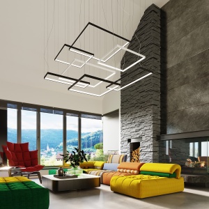 Candelabru LED Tuula Negru 4000K 130x40x150 cm - Img 11