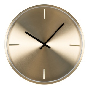 Ceas de perete Istanbul, Auriu, 4x30x30 cm - Img 4