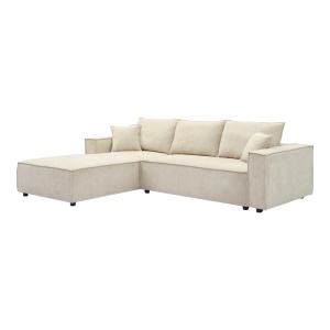 Coltar dreapta Maden, Bej, 279x203x90 cm - Img 2