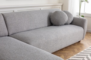Coltar Eddy Gri deschis 162x93x86 cm - Img 3