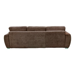 Coltar extensibil reversibil, Vivad, Maro inchis, 275x164x91 cm - Img 3