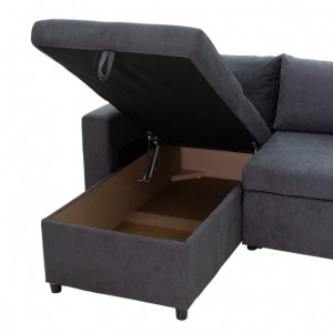 Coltar Lilian Antracit 225x148x81 cm - Img 7